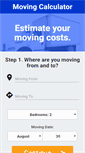 Mobile Screenshot of movingcalculator.info